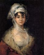 Francisco Jose de Goya Portrait of Antonia Zarate oil on canvas